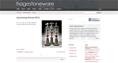 Desktop Screenshot of hagestoneware.com